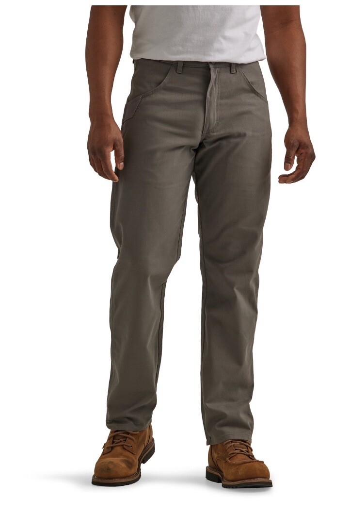 Wrangler Workwear 42x30 Black Mens Premium Relaxed Fit Work Pant