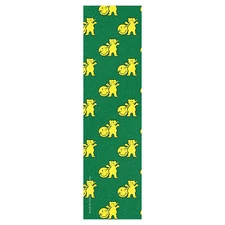 Grizzly X Smiley Skateboard Griptape Meltdown Green