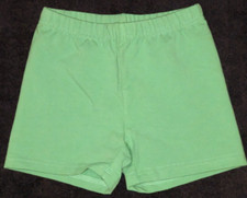 HANNA ANDERSSON BASIC TUMBLE SHORTS SIZE 130 CM US 8 GREEN NEW WITH TAGS