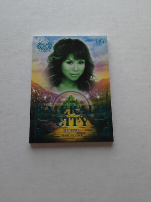 2024 BENCHWARMER EMERALD ARCHIVE AIKO TANAKA TEAL EMERALD CITY CARD /1 1/1