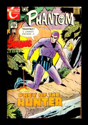 THE PHANTOM VOL 4 #42, FEB 1971, PREY OF THE HUNTER, CHARLTON COMICS