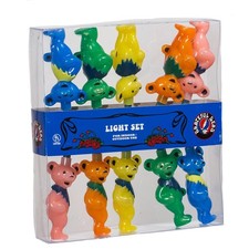 Grateful Dead Kurt Adler UL 10-Light Bears Light Set GD9141 