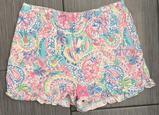 Lilly Pulitzer Girls Cotton Lightweight Shorts Size XL 12/14 Style 008166