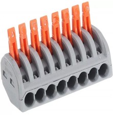 20PCS Durable 8Way PCT-218 Lever-Nut Wiring Connectors Insulated Crimp Terminals