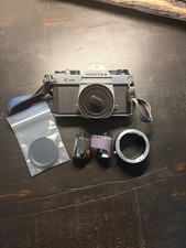 Asahi Pentax K1000 35mm SLR Film Camera Body Tested Working  Strap Accessories