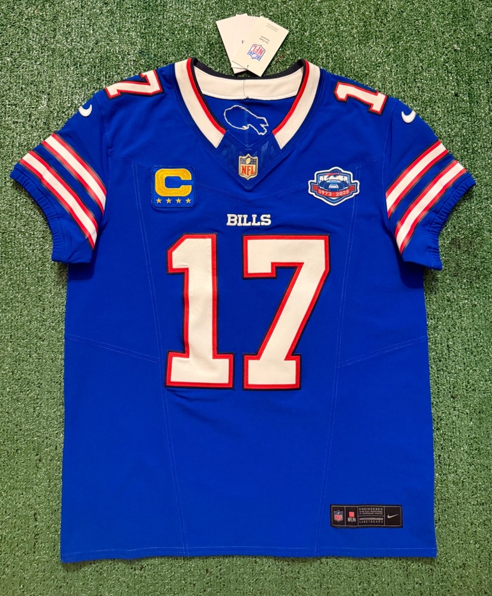 Authentic Gold Shield Josh Allen Buffalo Bills Nike Vapor FUSE