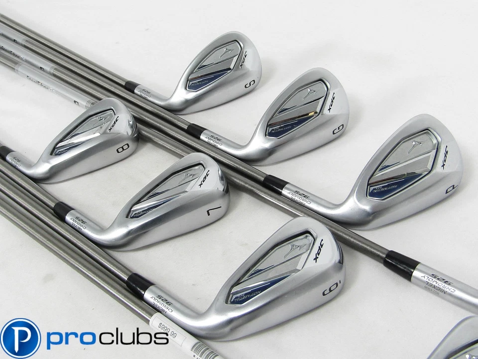MIZUNO JPX 925 HOT METAL HL IRONS 5-PW,GW,SW AEROTECH STEELFIBER i70 SENIOR -1" - Image 3 of 4