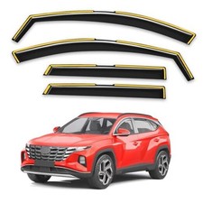 in-Channel Window Rain Guards Fit for Hyundai Tucson Fit for 2022-2026 Tucson