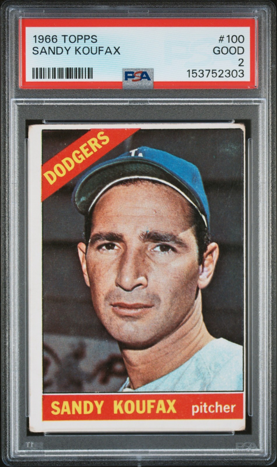 Topps Sandy Koufax front