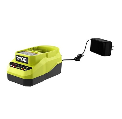 #ad #ad Ryobi ONE 18V Lithium Ion Charger PCG002 Black Lime Green Compact Wall Mount $16.49