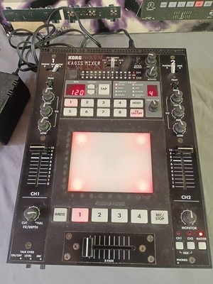 KORG KM-2 Kaoss Mixer Dynamic DJ Mixer Kaoss Pad Effects Touch Controller