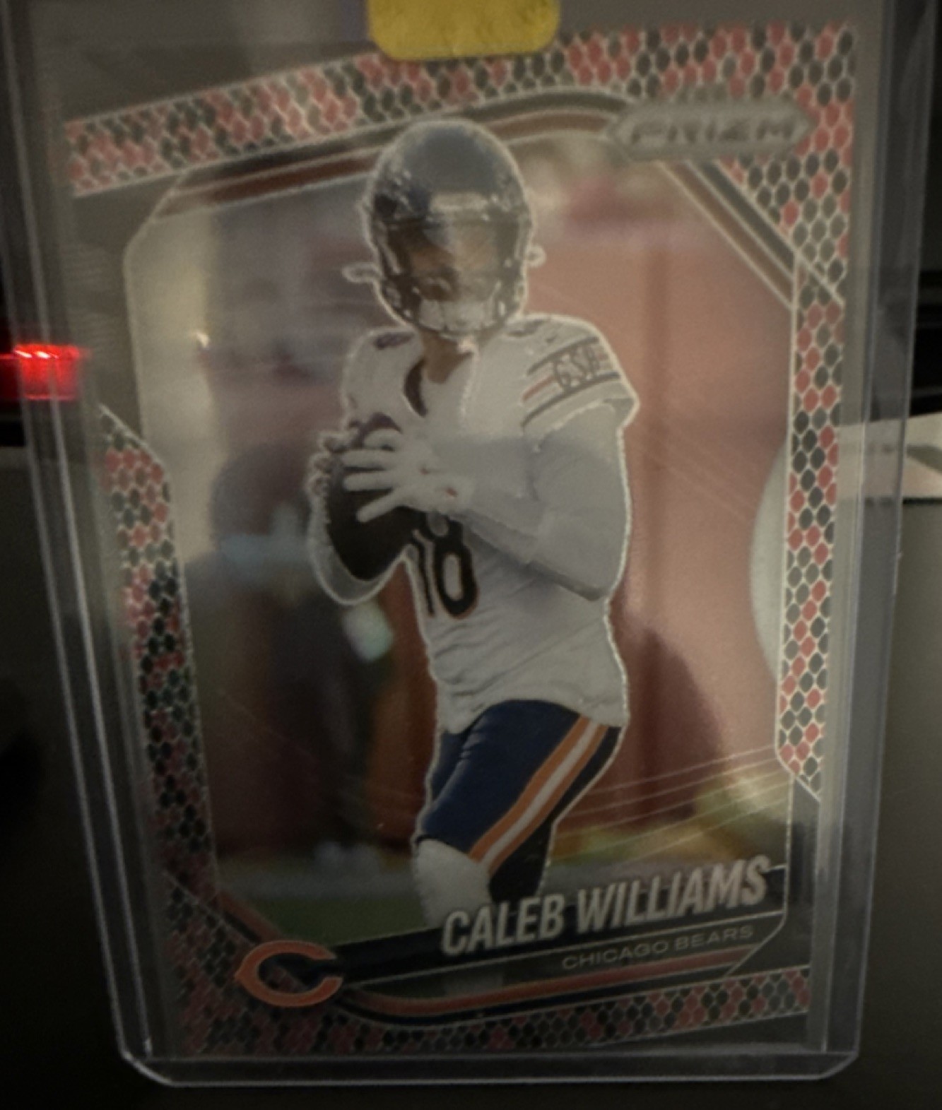 2025 Panini Prizm Snake Skin Caleb Williams #124 Chicago Bears NFL