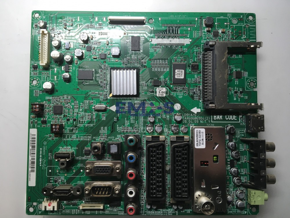 EBU60674830 EAX60686904(2) MAIN PCB FOR LG GENUINE 37LH2000-ZA.CEKVLH