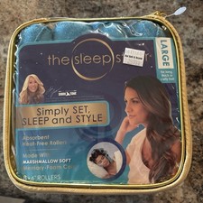 2 Pks All Star Innovations Sleep Styler 6-inch Hair Curlers, Large, 8-Count. New