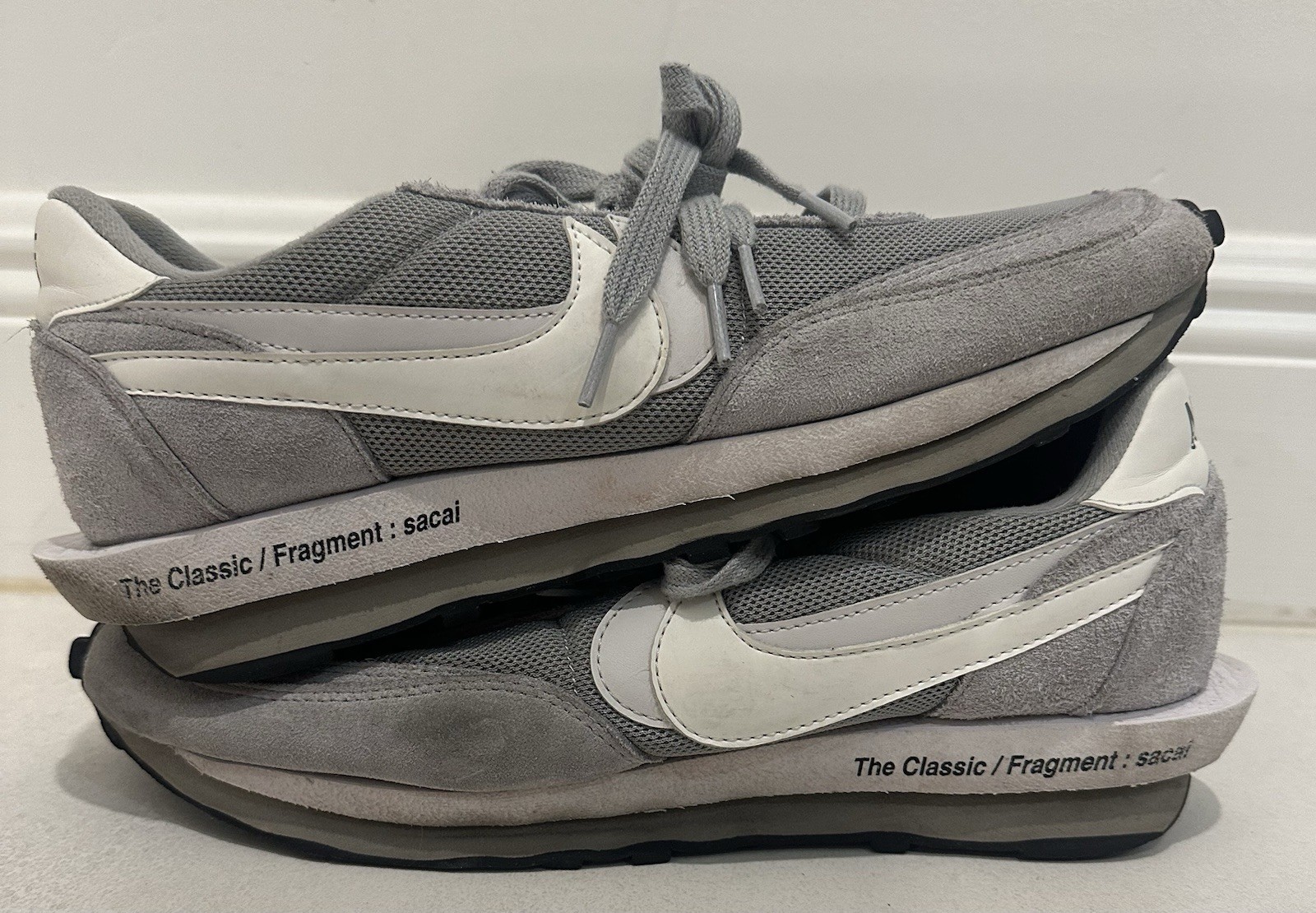 SACAI X NIKE Taglia 12 Nike LDV Waffle x Fragment Design x Sacai Grigio