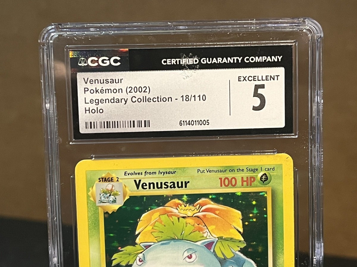 2002 venusaur pokemon card Venusaur 18/110 Legendary Collection Holo for sale online