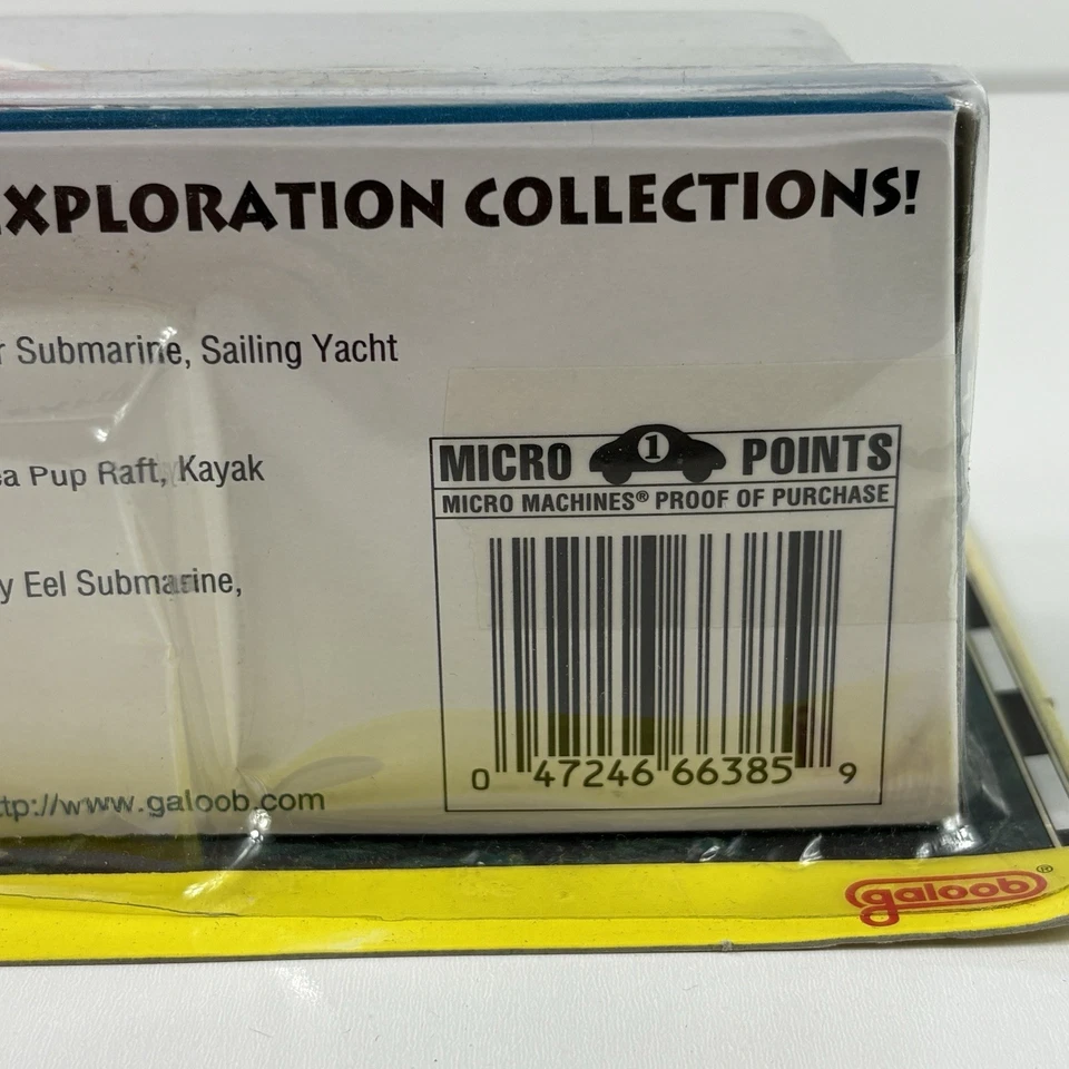 老式 1996 年微型机器探索 Galoob #5 海洞探险者全新 — 第 3/4 张图片