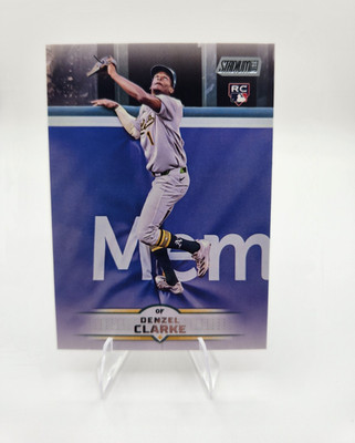 Topps Stadium Club 2025 Denzel Clarke Athletics Rookie Baseball #31 ''Must Go''