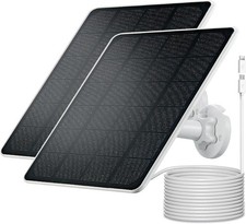 Solar Panel Charger Arlo Essential 2K Outdoor 2nd Gen /Essential XL Camera 2nd