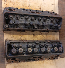 302 327 350 Double Camel Hump 461 Sbc Cylinder Heads Pair Camelback 302 327 350 Double Camel Hump 461 Sbc Cylinder Heads Pair Camelback