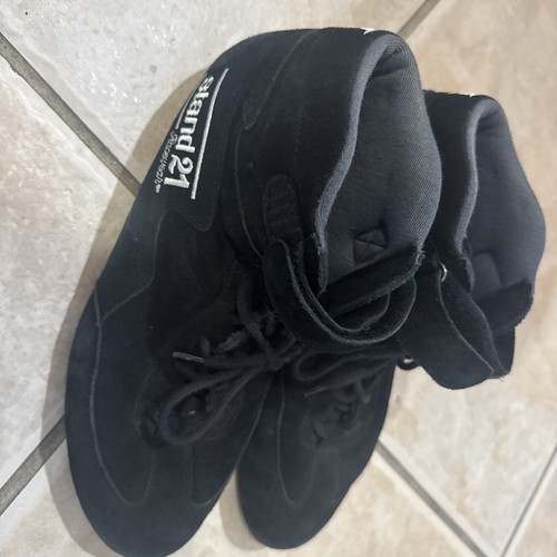 Stand 21 Racing Driving Shoes Boots FIA Certified - Mens 11.5