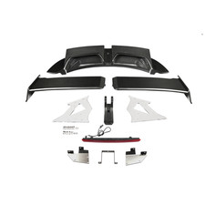 Techart Style Dry Carbon Rear Spoiler Assembly For Porsche 992.1 Fit 2019-2024