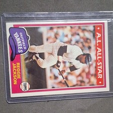 1981 Topps #400 Reggie Jackson A.L. All-Star New York Yankees Baseball Card