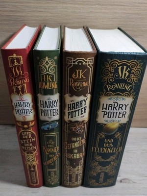 Harry Potter: Band 1-4   von J.K. Rowling Jubiläum 