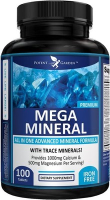 Potent Garden Mega Mineral Supplement Complete 1 Count (Pack of 1) 
