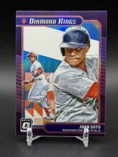 2021 Panini Donruss Optic JUAN SOTO Carolina Blue/White Diamond Kings Holo #20