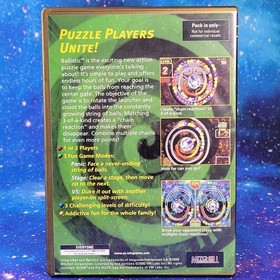 Ballistic: Samsung Nuon Interactive DVD Puzzle Game Infogrames 2000 Excellent