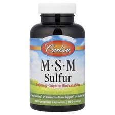 MSM Sulfur, 90 Vegetarian Capsules