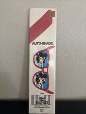 Vintage 80s Disney Mickey Mouse Auto Car Shade Windshield Sun Made In USA NEW