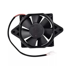 12V DC Square Radiator Cooling Fan for Motorcycles
