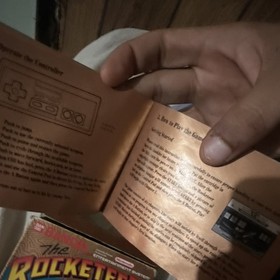 The Rocketeer Nintendo NES Complete in Box CIB Bandai Manual Included