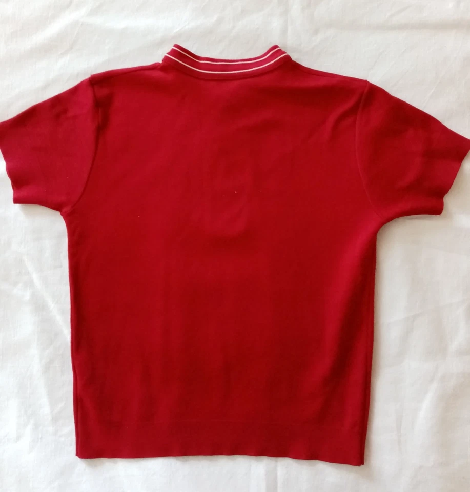 Petit pull d’été enfant vintage années 50-60 manches courtes 10 ans - Photo 2/4