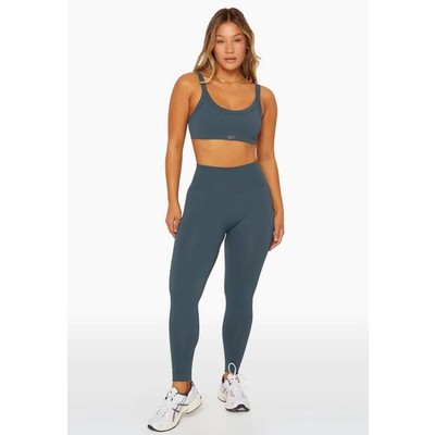 Set Active SculptFlex Leggings in Blue Neptune Size S Seamless