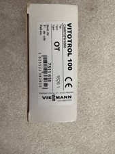 Viessmann 7511618 Vitotrol 100 Opentherm Wired Programmable Room Thermostat