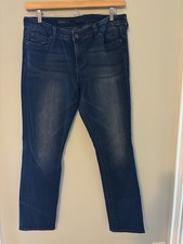 Kut from the Kloth straight leg dark wash jeans size 14 EUC