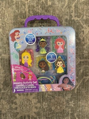 Disney Princess Jewelry Set Toy Necklace Bracket Making Kit New Never Opened