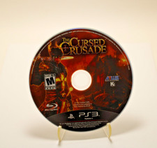 THE CURSED CRUSADE ~ PS3 ~ SONY PLAYSTATION 3 GAME ~ 2011 ~ DISC ONLY