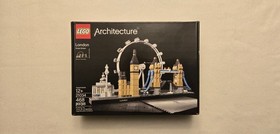 LEGO ARCHITECTURE: London Skyline 21034- 100% full set, box & instructions