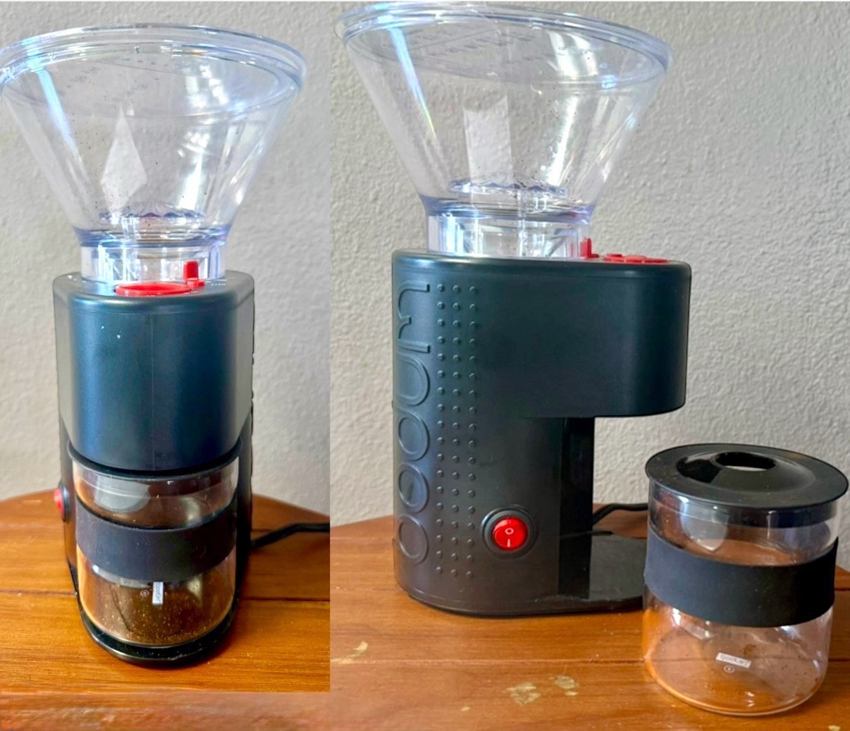 Bodum Bistro Burr Coffee Espresso Grinder 10903-3 Black Grin