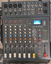 Studiomaster CLUB XS8 8Channel Mixer With Bluetooth, USB/SD & DSP Effects