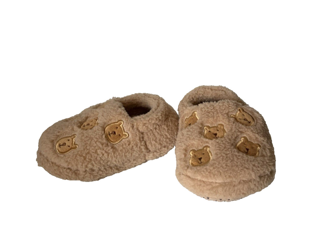 GAP Brannan Bear Slippers  Baby &  Toddler Unisex NEW No Tags Size 5/6