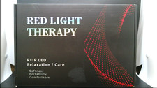 Red Light Therapy Pad 120 LED Infrared Wrap Pain Relief Back Neck Body Massager