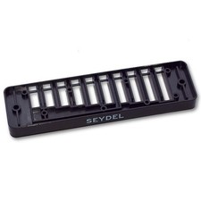 Ersatzteil Mundharmonika C.A. Seydel Söhne Comb Plastic Blues Session Steel - Bl