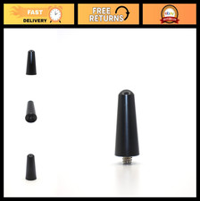 Universal Short Car Antenna Replacement 1.2 - Amfm Roof Mount Aluminum Mast
