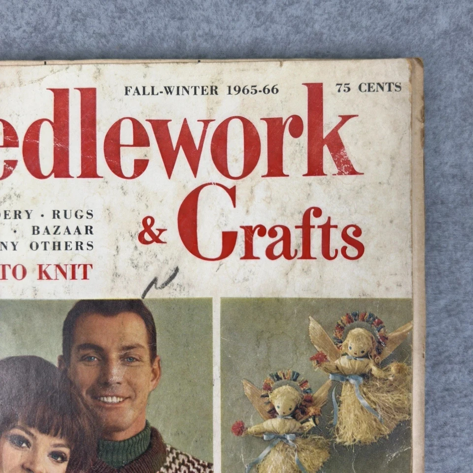 Vtg MCCALLS NEEDLEWORK & CRAFTS MAGAZINES 1965-1967 Lot Of 4 10"W x 13"L - Image 4 of 4