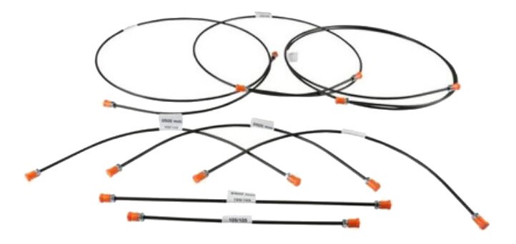 Tuyaux rigides de freins pour VW Golf 2 avec ABS pour stopper la corrosion